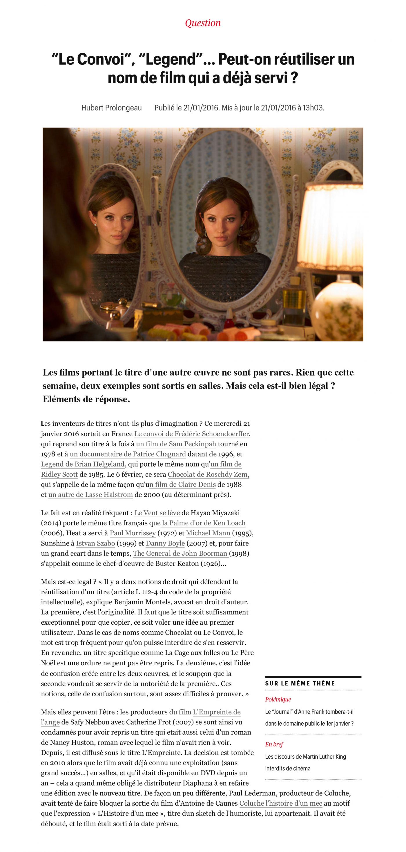 article telerama